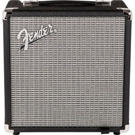 Subzonal-Rumble 15 Ampli Basse 15 W Convient Pour Guitare Basse Électrique, Ampli D'entraînement De Basse Petit/Compact, Noir/Argenté