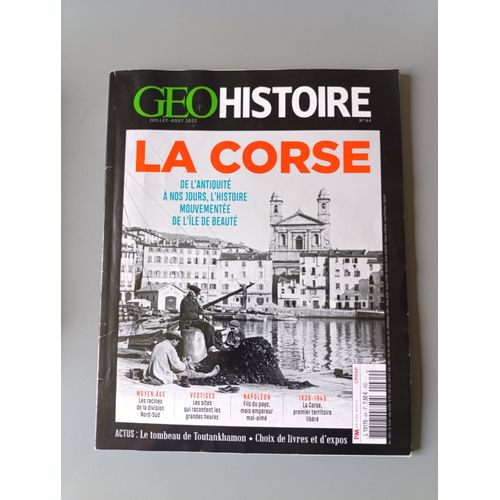 Magazine Geohistoire La Corse