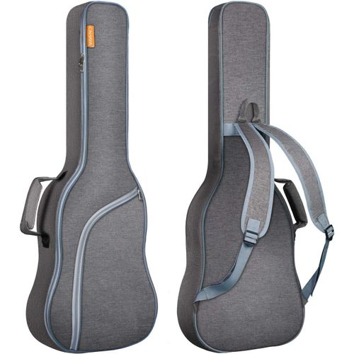 Housse De Guitare Électrique Rembourrée De 6 Mm Avec Une Poche Avant Assortie