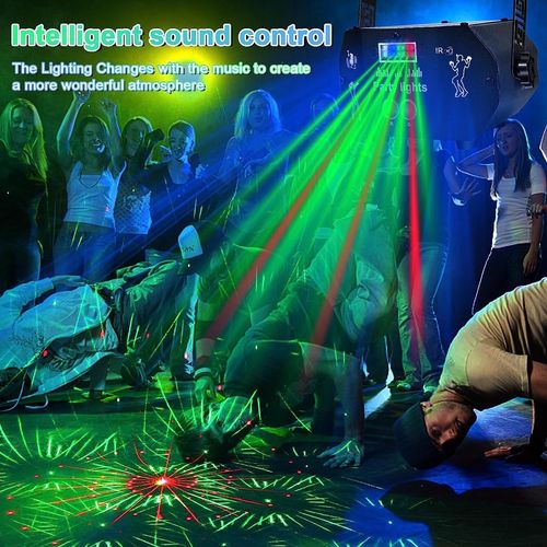 Led Boule Disco 60 Modes,Rgb Jeux De Lumiere Pour Soiree Avec Télécommande Et Lumière Stroboscopique Activée Par La Musique Alimenté Par Usb Pour Fête Dj Karaoké Bar Noël Mariage