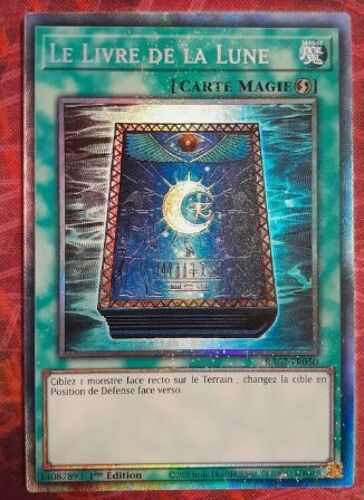 Yu Gi Oh Ra02 Fr050 Le Livre De La Lune Collector Rare