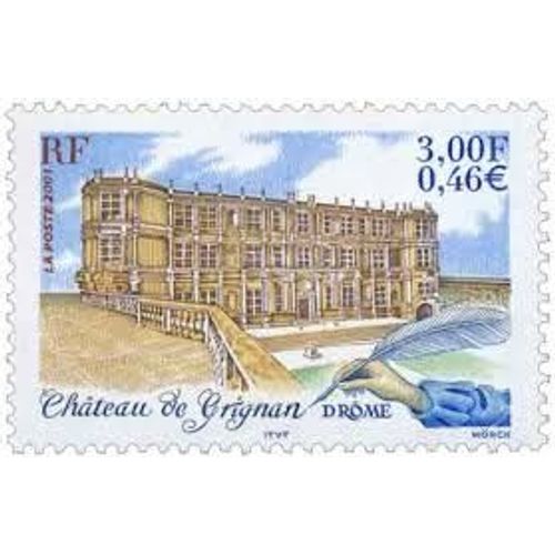 Château De Grignon (Drôme) Année 2001 N° 3415 Yvert Et Tellier Luxe