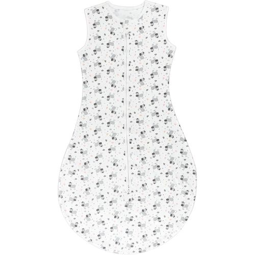 Tianyi-Gigoteuse Été 6 18 Mois 100% Coton 0.5tog Gigoteuse Été 18 Mois Turbulette Été 6-18 Mois Taille De Réglage Zip Sécurisé De Qualité Pour Naissance Unisexe Garcon Fille 6-18 Mois