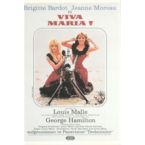 Brigitte Bardot: Viva Maria Carte Postale Suisse- News Productions N°57164