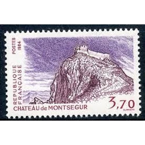Château De Montségur Année 1984 N° 2335 Yvert Et Tellier Luxe