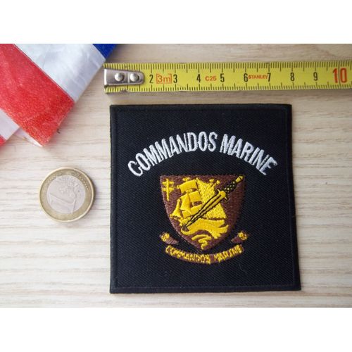 Écusson Militaire Commandos Marine Insigne Collection
