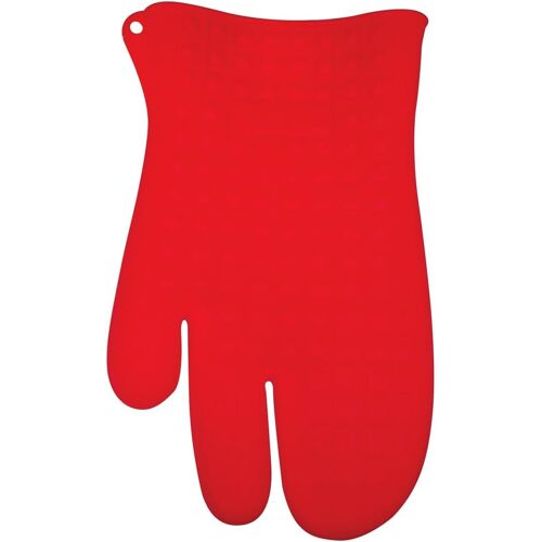 Loranka-Silikomart | Mister Hot Gant En Silicone, Couleur Rouge, Dimensions 250 X 168 Mm