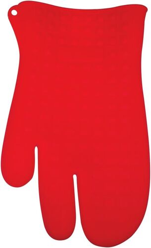 Loranka-Silikomart | Mister Hot Gant En Silicone, Couleur Rouge, Dimensions 250 X 168 Mm