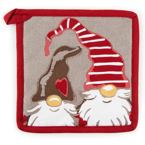 Manique De Cuisine Gnome 20 X 20 Cm,Coton Et Polyester