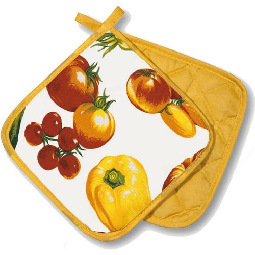 Maniques Cuisine,Les Légumes,Jaune,2 Pièces,Résistants À La Chaleur Jusqu'à 250°C,Produit Testé Et Certifié Dans L'ue