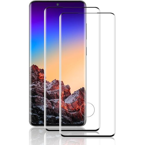 Vitre Protection Pour Samsung Galaxy S20 Plus/ S20+ Verre Trempé, 2 Pièces Verre Tramper [Dureté 9h][Hd Claire][Sans Bulless][Anti Rayures] Écran Verre Trempé