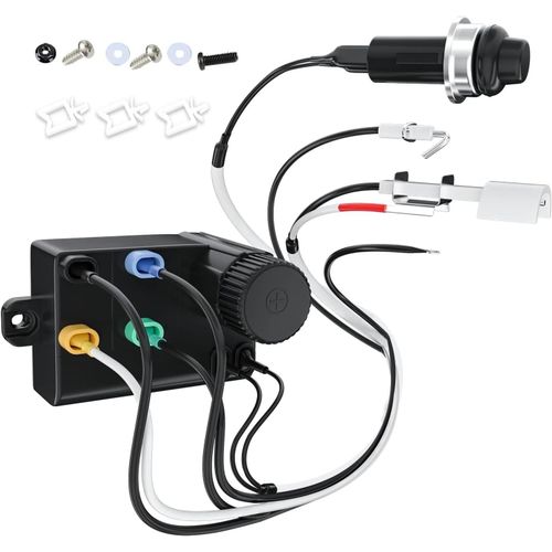piézo allumeur gaz Barbecue électronique Allume kit de Rechange pour Weber Spirit 220/320 (monté sur Panneau de Commande Avant)