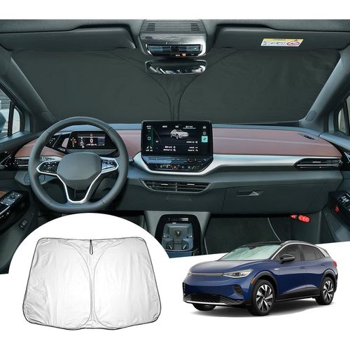 Kalanka-V-W Id.4 Id.5 2021-2024 2025 Pare-Soleil Intérieur, Id4 2023 Pare-Brise, Parasole Pare-Soleil, Refroidissement, Protection Uv, Compatible Avec Accessoires Vw Id.4