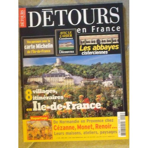 Détours En France /8 Villages,8 Itinéraires En Ile-De-France