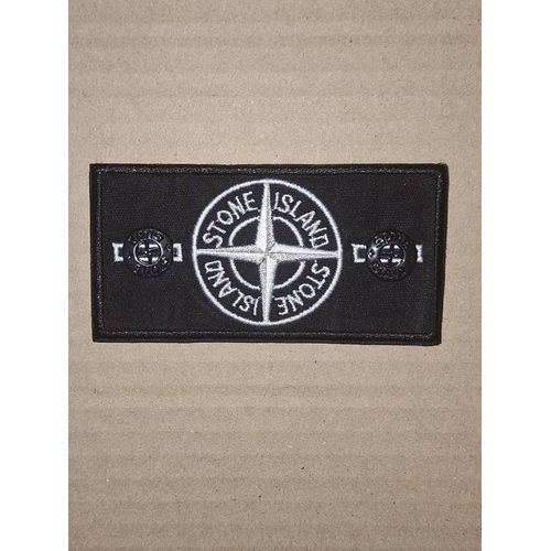 1 Patch Stone Island Blanc + 2 Boutons