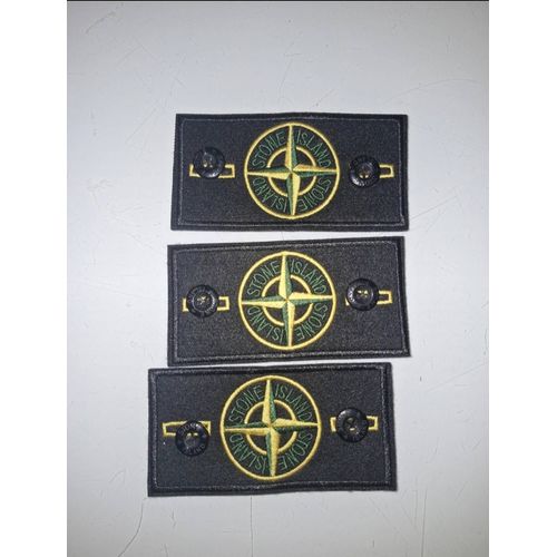 3 Patch Stone Island + 6 Boutons