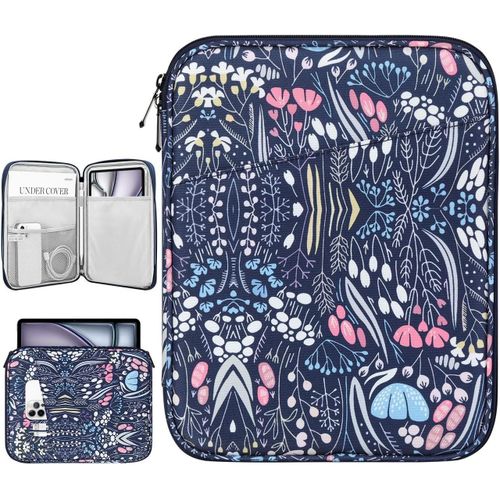 13 Pouces Housse Pochette Pour Tablette Pour Ipad Pro 13"" M4 2024, Ipad Air 13"" M3 M2, Ipad Pro 12,9"", Galaxy Tab S10+ Plus/S9 Fe+/S9+ Plus 12,4"", Remarkable Paper Pro 11,8"", Nuit [Coq9126606]