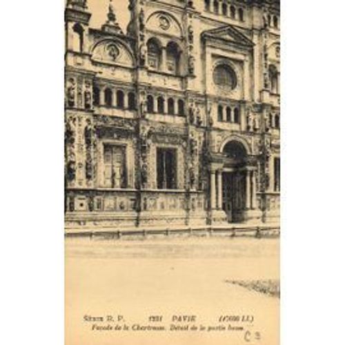 Italie Carte Postale Pavie , La Chartreuse