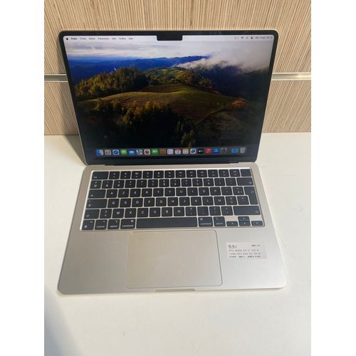 Apple MacBook Air 2022 - 13" M2 - 3.49 Ghz - Ram 16 Go - SSD 256 Go - Azerty