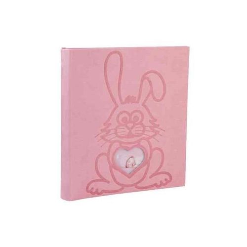 Exacompta Album Photos Livre Lapin Teddy, 290 X 320 Mm, Rose