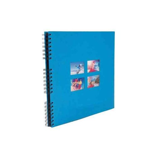 Exacompta Album Photos À Spirales Milano 320 X 320 Mm, Bleu