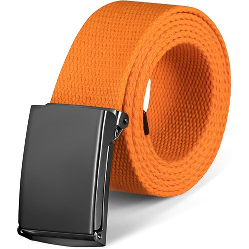 Men's Fabric Belt,Men's Canvas Belt,Adjustable Work Belts Without Hole For Men,Glof Denim Travel Belt For Men Suit,Suitable For All Situations.[E32]
