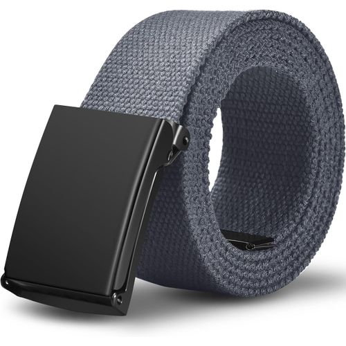 Men's Fabric Belt,Men's Canvas Belt,Adjustable Work Belts Without Hole For Men,Glof Denim Travel Belt For Men Suit,Suitable For All Situations.[E33]