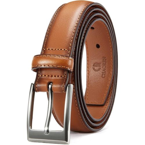 Cauc-Ceinture Homme, Ceinture Cuir Homme Largeur 30mm, Parfaite Pour Les Costumes Chaussures Et Les Occasions Formelles