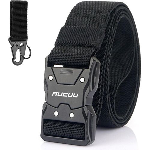 KALANKA-Ceinture Hommes Tactique, Ceinture Tactique en Nylon Réglable avec Dégagement Rapide Boucle en Métal, Ceintures Homme Militaire pour Sport Extérieur Pratique