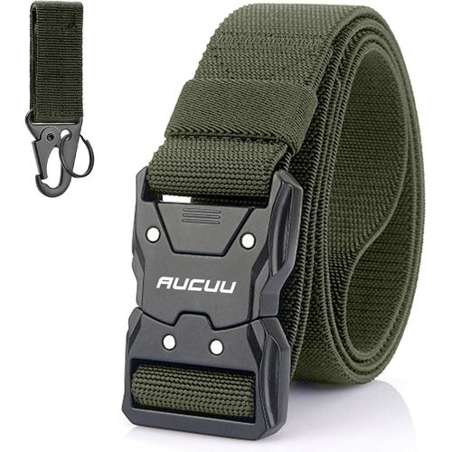 Tianyi-Ceinture Hommes Tactique, Ceinture Tactique En Nylon Réglable Avec Dégagement Rapide Boucle En Métal, Ceintures Homme Militaire Pour Sport Extérieur Pratique