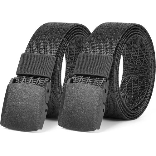 Tianyi-Ceinture En Nylon Homme, Ceinture Tactique Militaire, Sangle De Ceinture Entièrement Réglable Pour Le Travail, Boucle Plastique Anti Allergie