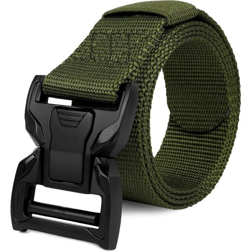 Tianyi-Ceinture En Nylon Homme, Ceinture Tactique Militaire, Sangle De Ceinture Entièrement Réglable Pour Le Travail, Boucle Plastique Anti Allergie