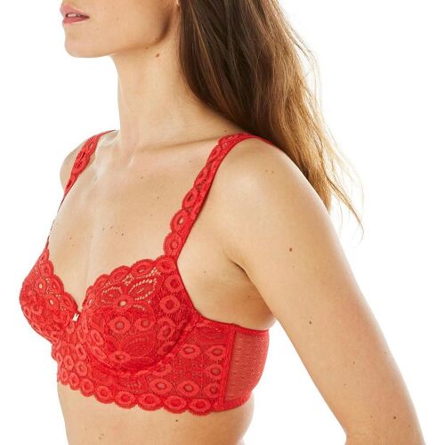 Soutien-Gorge À Armatures Coquelicot Intrépide-Rouge