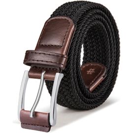 Cauc-Ceinture Homme, Tressée De Golf Ceinture Tissus Femme Et Homme Ceinture Élastique 35mm