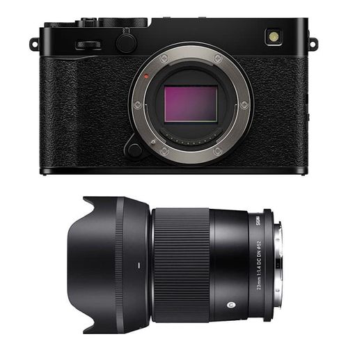 FUJIFILM X-E5 Noir + SIGMA 23mm f/1.4 Garanti 3 ans