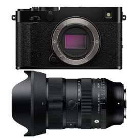 FUJIFILM X-E5 Noir + SIGMA 17-40mm f/1.8 Garanti 3 ans