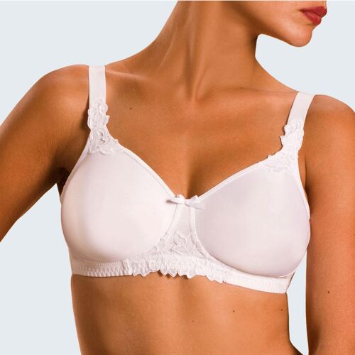 Soutien-Gorge Grand Maintien Sans Armatures Blanc