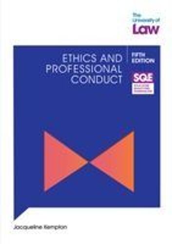 Sqe Ethics And Professional Conduct 5e
