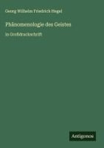 Phänomenologie Des Geistes