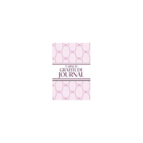 5-Minute Gratitude Journal (Pink Bows & Gingham)