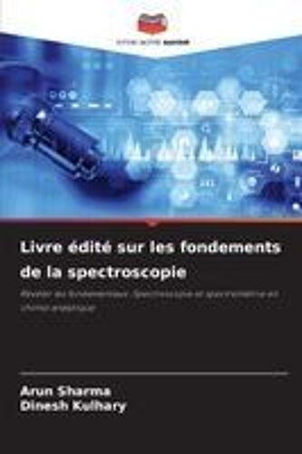 Livre Édité Sur Les Fondements De La Spectroscopie
