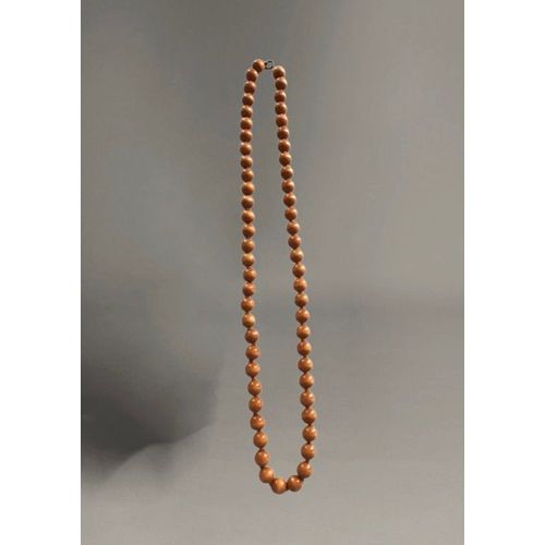 Collier Bois De Santal Vintage
