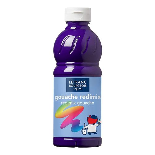 Lefranc Bourgeois Gouache Liquide 1.000 Ml, Violet
