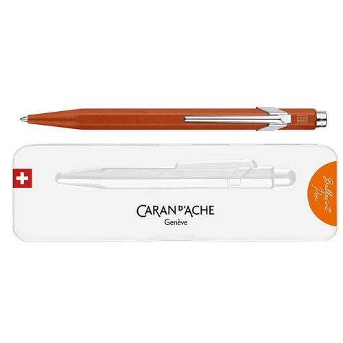 Caran D'ache Stylo À Bille 849 Colormat-X, Orange