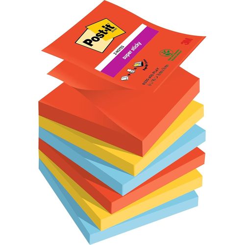 Post-It Bloc-Note Adhésif Super Sticky Notes, 127 X 76 Mm