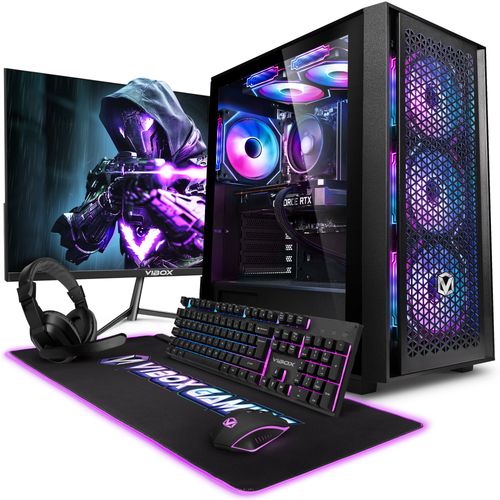 Vibox PC Gamer Complet - Ryzen 5 5500 4,2 GHz - RTX 5060 Ti 8 Go - 16 Go RAM - 1 To NVMe - Windows 11 - WiFi