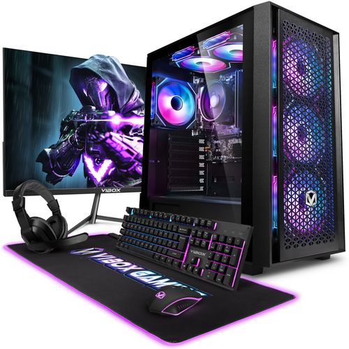 Vibox PC Gamer Complet - Ryzen 3 3200G 4,0 GHz - Radeon Vega 8 - 16 Go RAM - 1 To NVMe - Windows 11 - WiFi