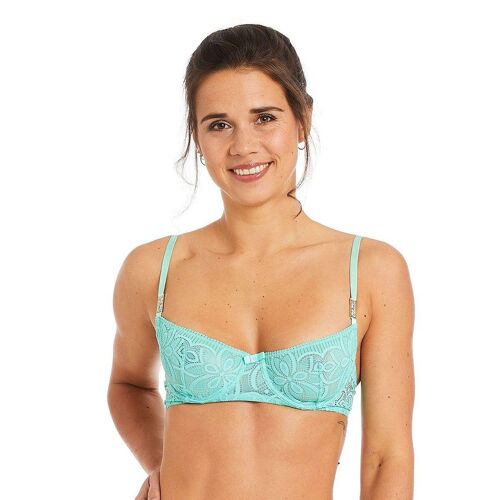 Soutien-Gorge Corbeille Turquoise Roulotte Bleu