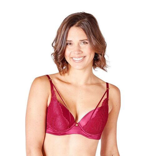 Soutien-Gorge Push-Up Armatures Rouge