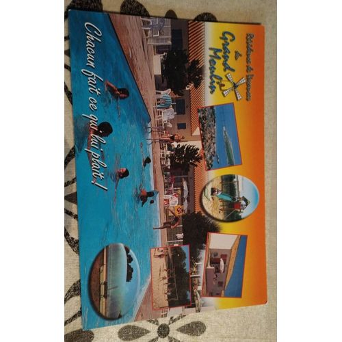 Carte Postale Publicitaire Non Écrite : Aux Portes Des Îles Yeu, Noirmoutier - Résidence De Vacances Du Grand Moulin 85 Vendée Fromentine